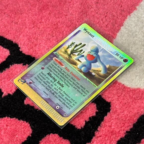 Wynaut [Reverse Holo] #54 – Pokémon Sandstorm e-Reader Card - Picture 5 of 8